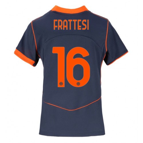 Ženski Nogometni dresi Inter Milan Davide Frattesi #16 Tretji 2025-26 Kratek Rokav